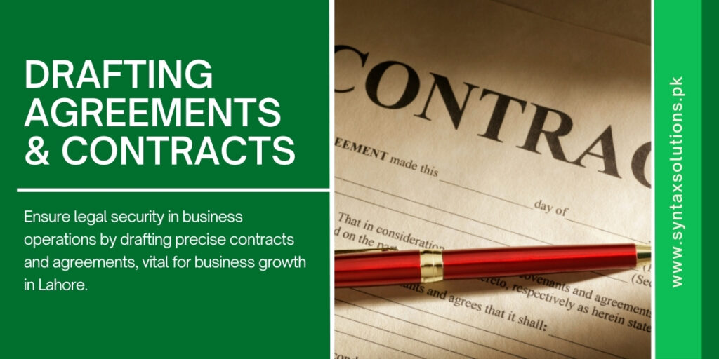 Drafting Agreements and Contracts